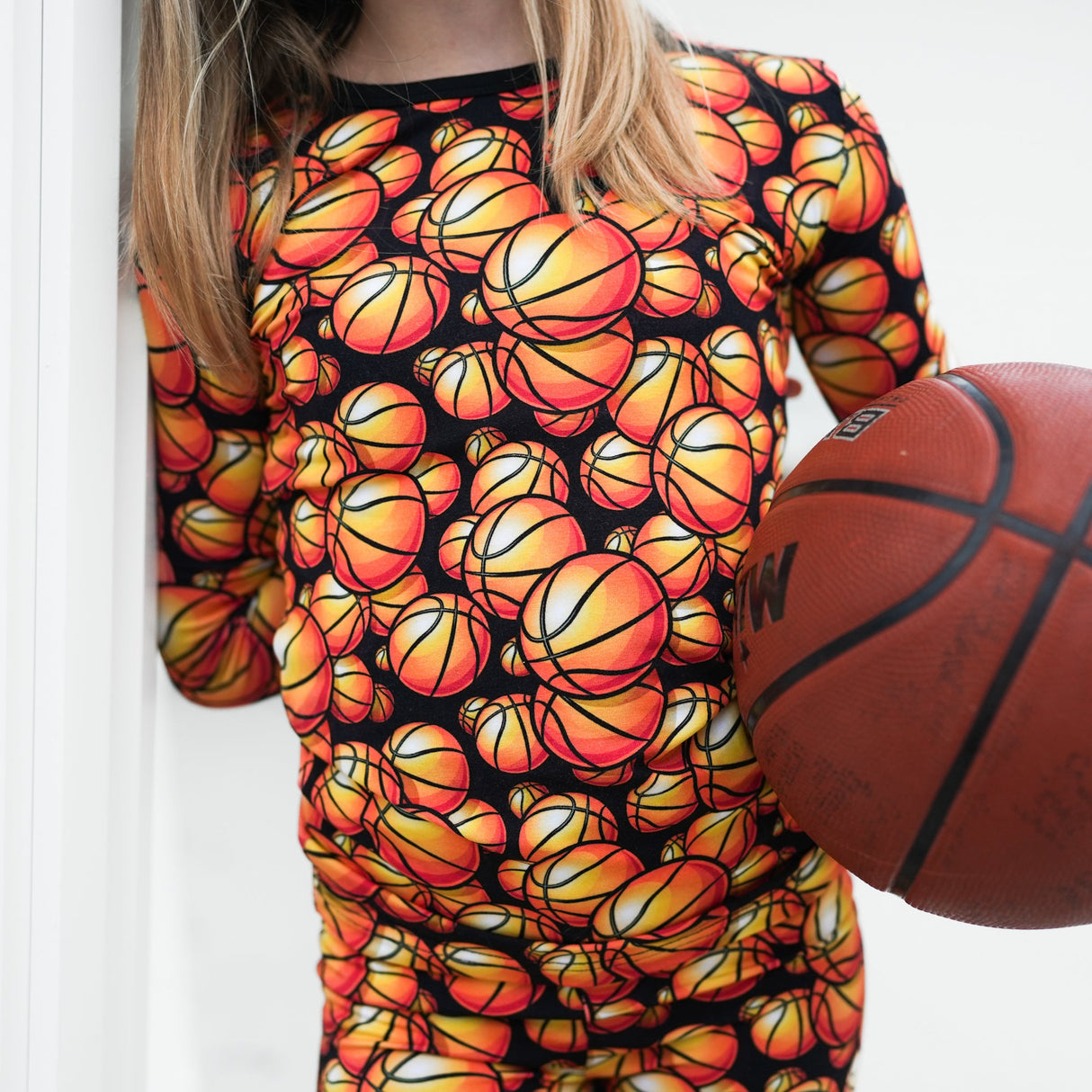 LONG SLEEVE 2 PIECE SETS- Basketball - HoneyBug