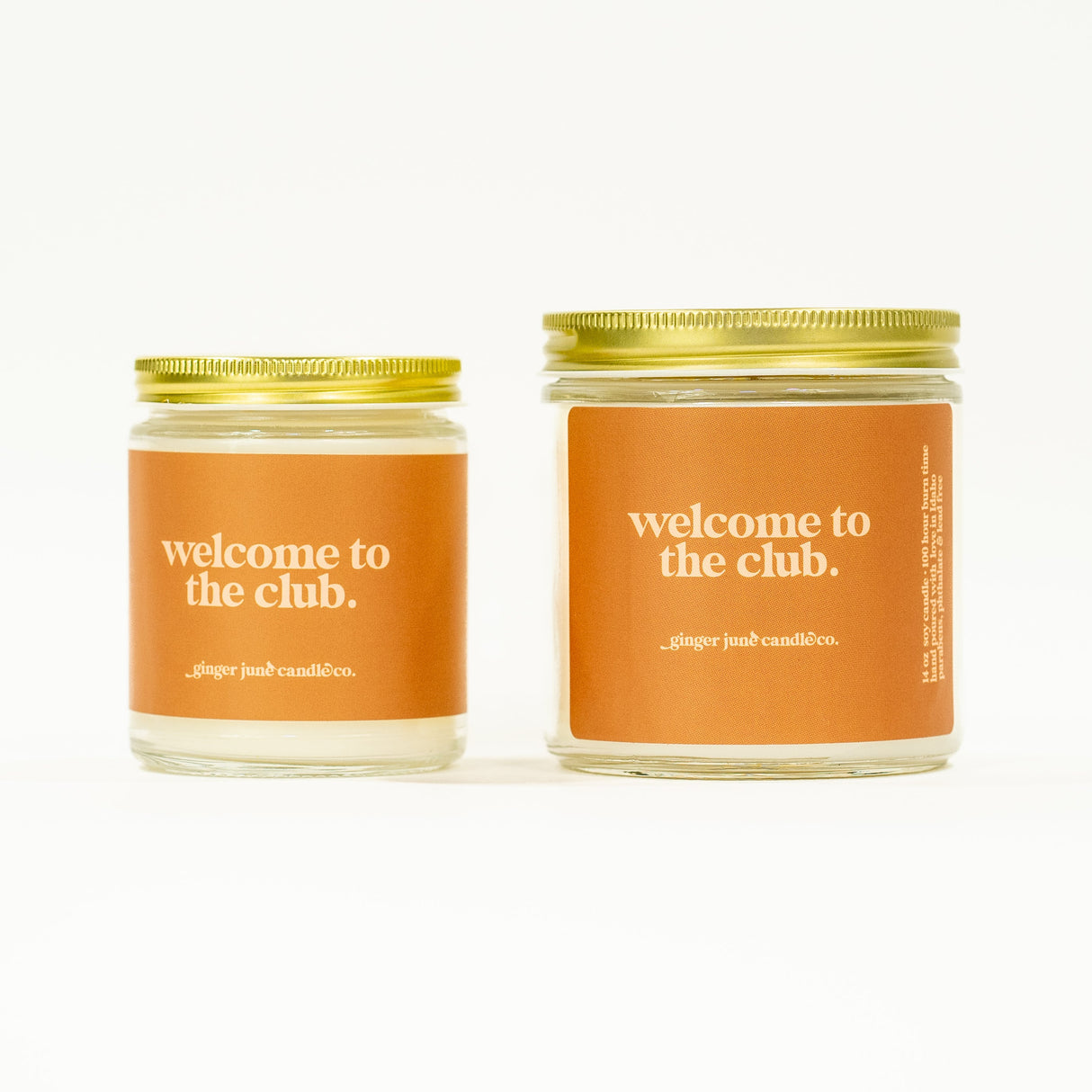 Welcome To The Club • Soy Candle - HoneyBug