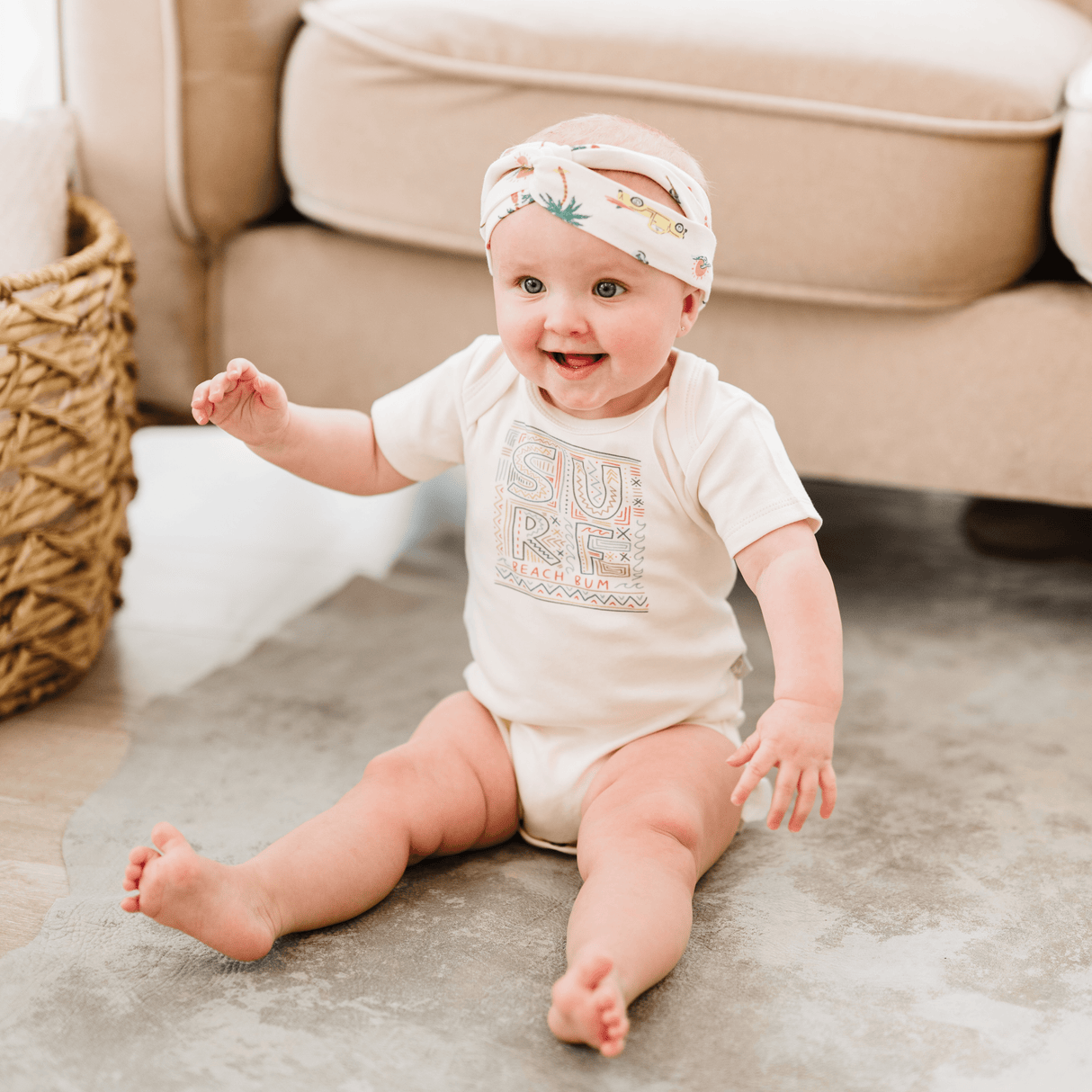 graphic bodysuit | SURF - HoneyBug