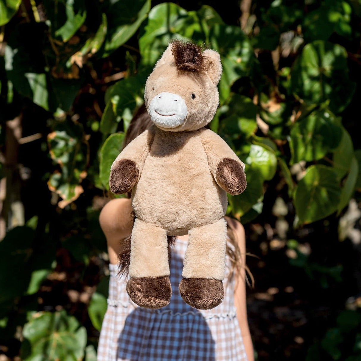 Dusty Pony (Vegan Angora) Soft Toy 14"/ 36cm