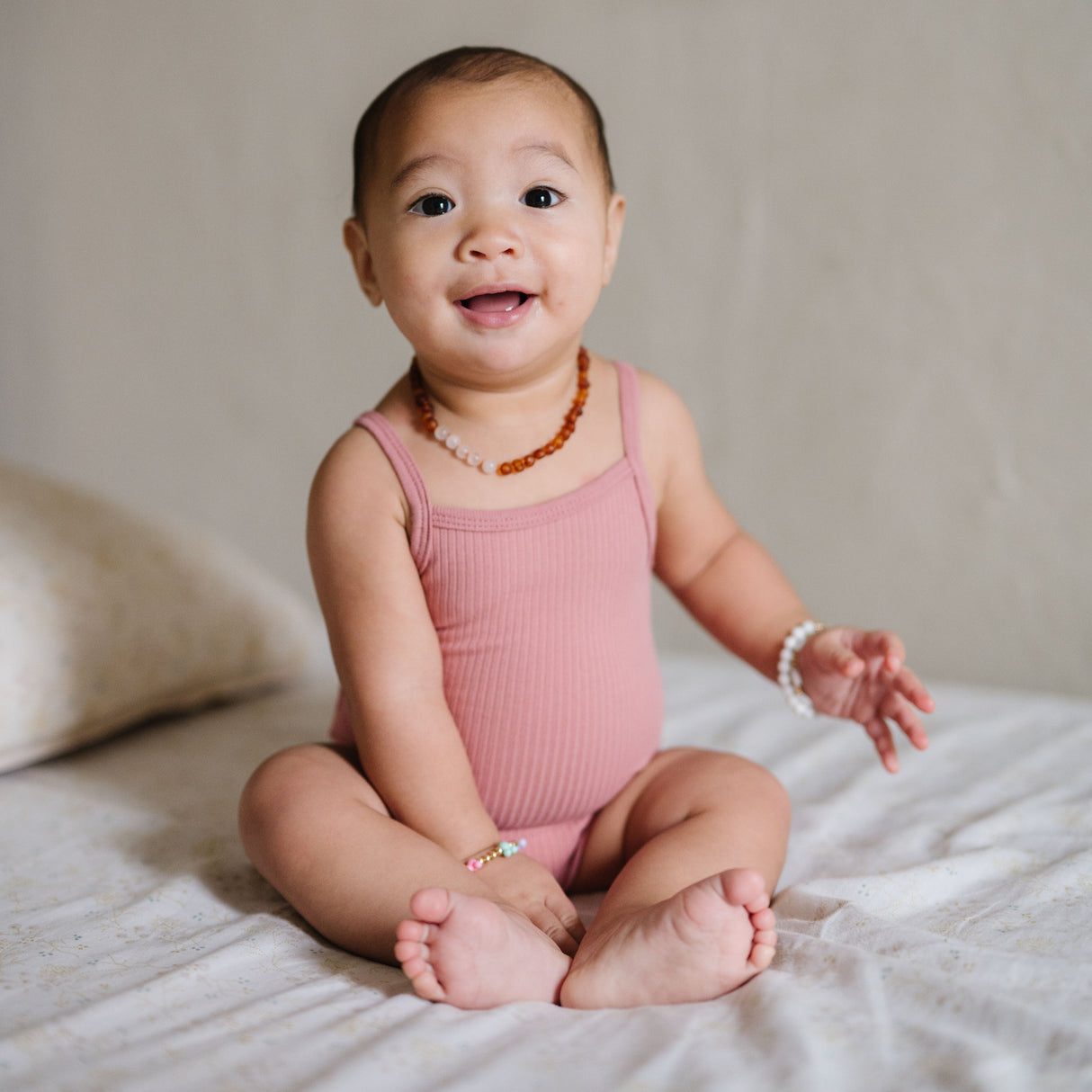 3 Pack Ribbed Undershirts - HoneyBug