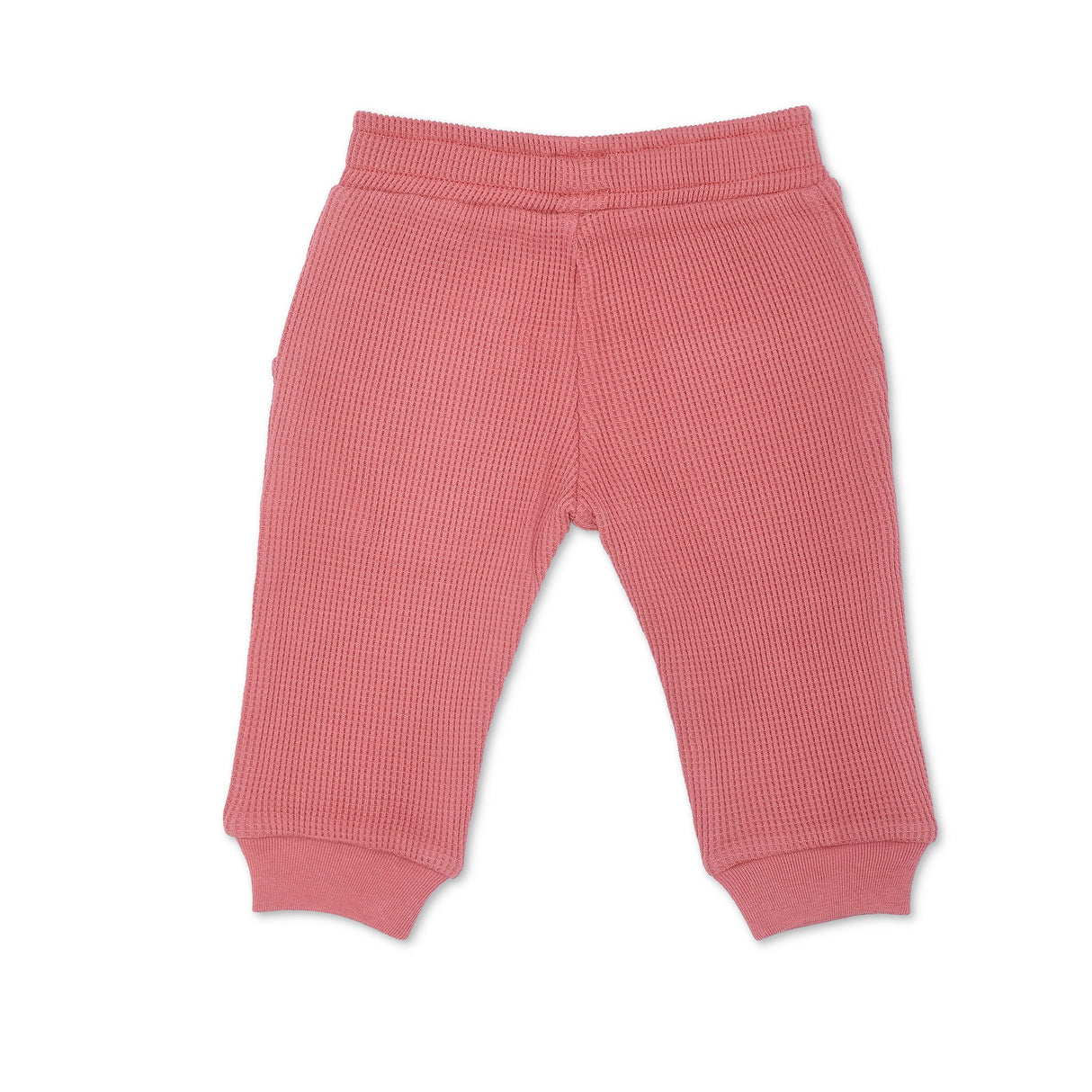 Waffle Joggers - Terra Cotta - HoneyBug