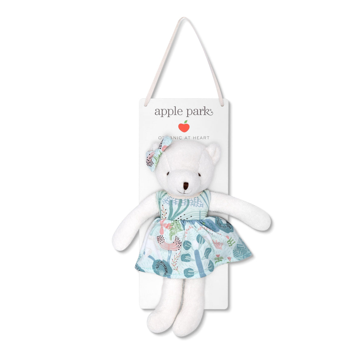 Little Bear Plush - Minty Bear Bloom - HoneyBug