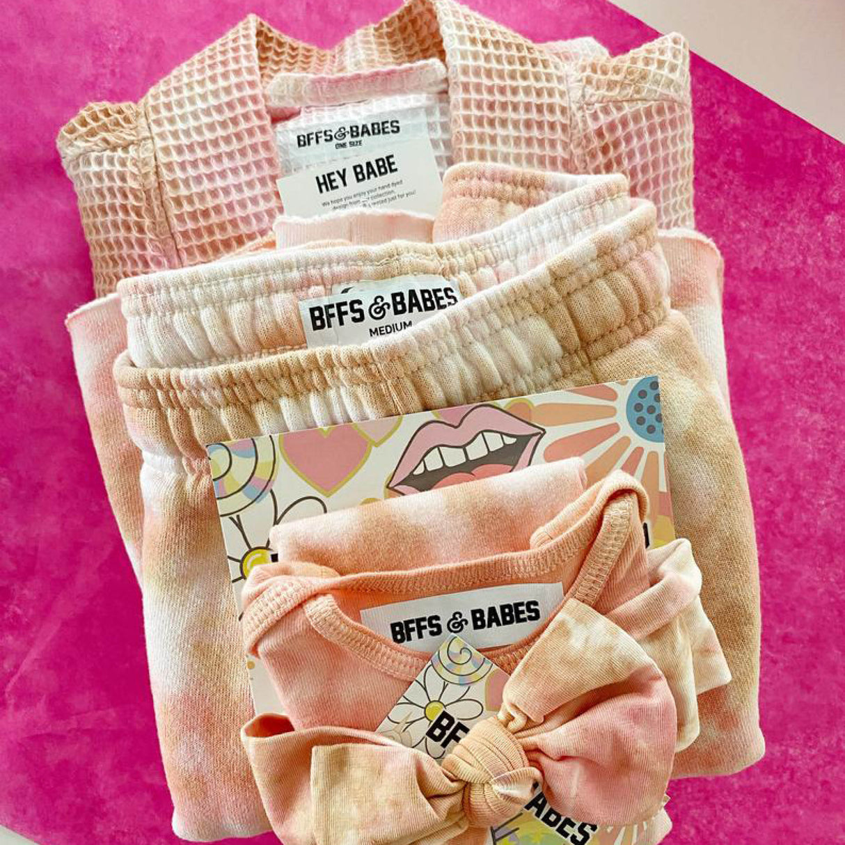 DUSTDYE ROSE ♡ baby headband