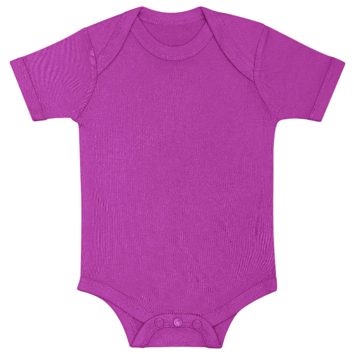 Bamboo Blend Essential Onesie - Raspberry - HoneyBug