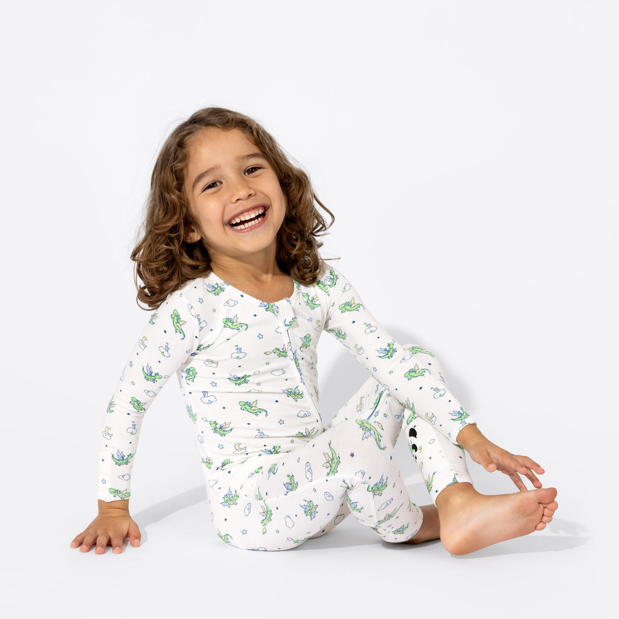 Dragon Bamboo Convertible Footie - HoneyBug