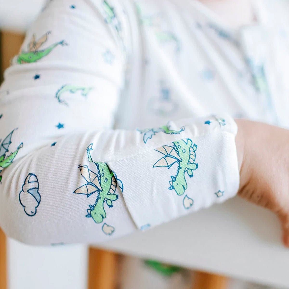 Dragon Bamboo Convertible Footie - HoneyBug