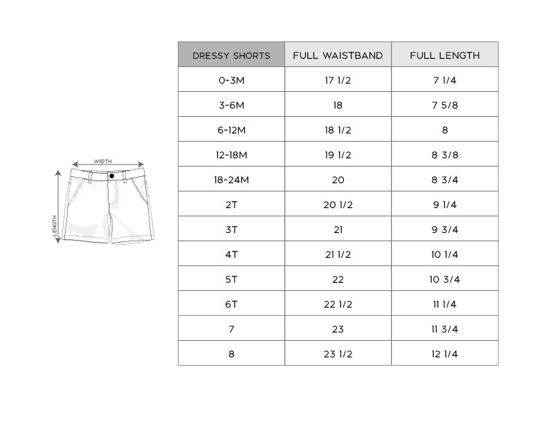 Boy's Dressy Shorts - HoneyBug