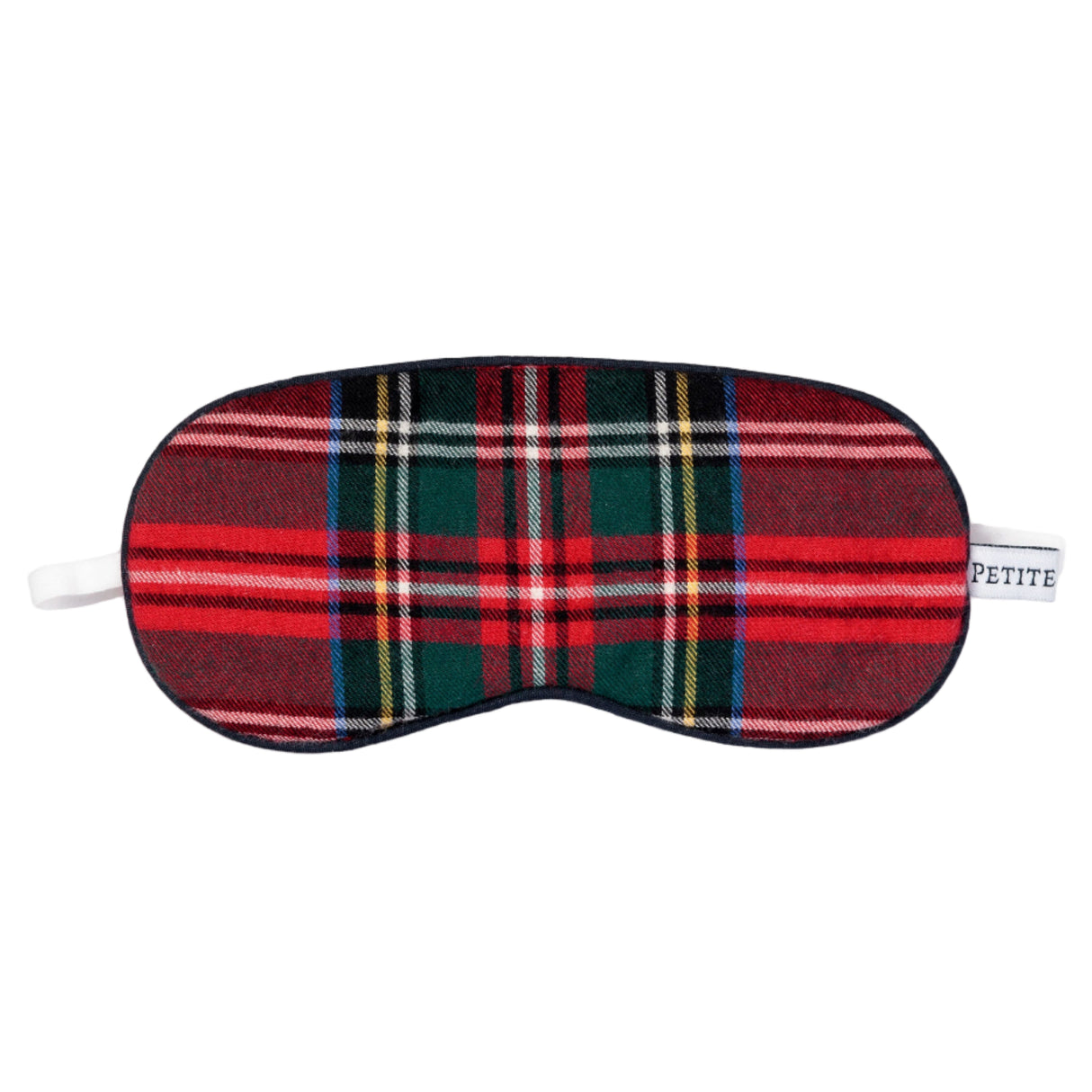 Kid's Brushed Twill Sleep Mask in Imperial Tartan - HoneyBug