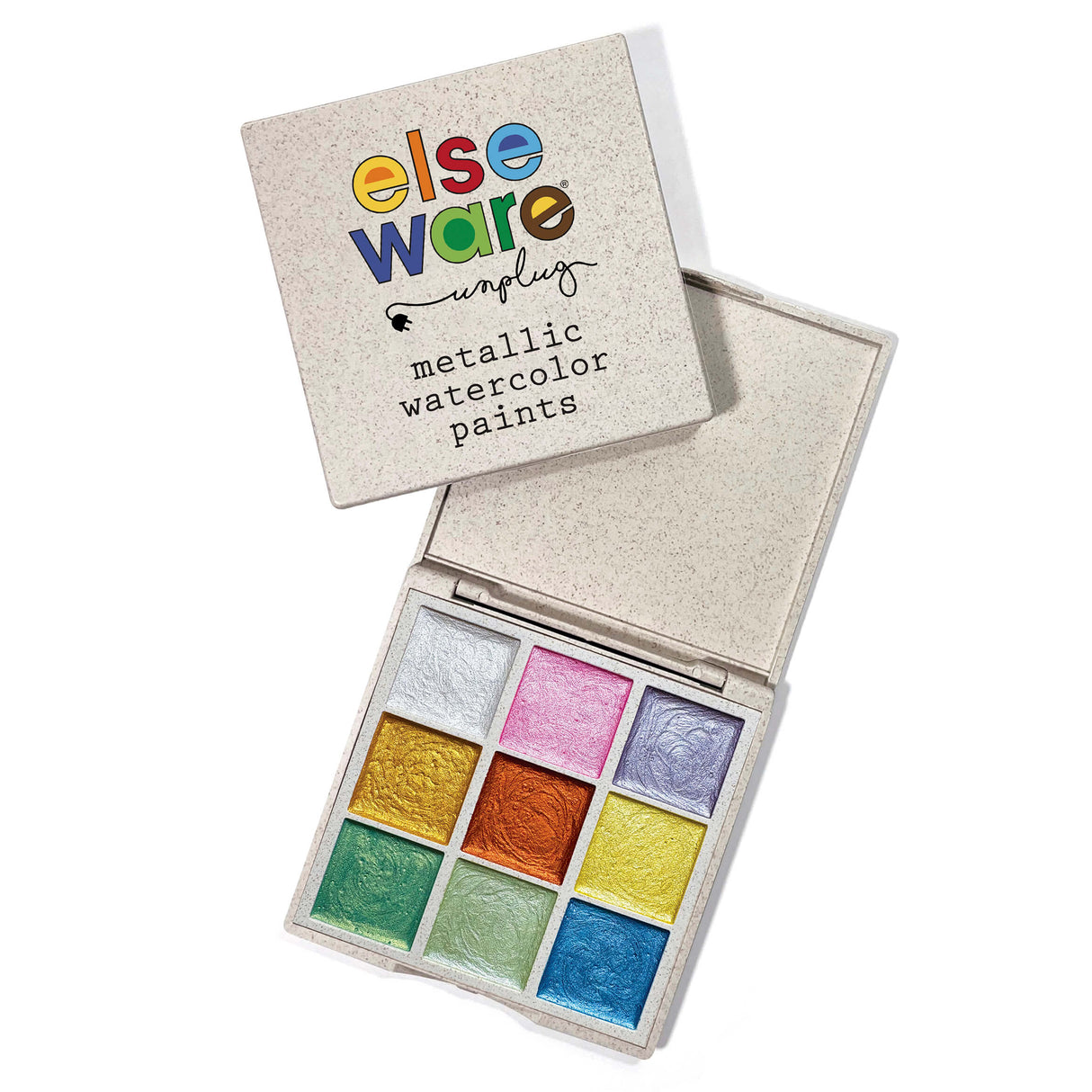 Metallic Watercolors – Wheat Straw Palette
