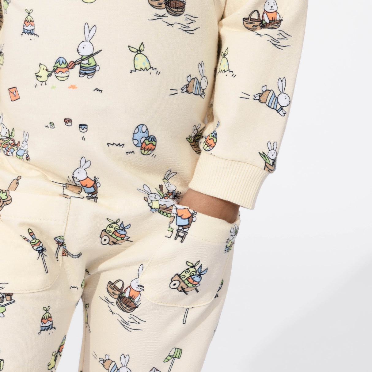 Bunny Workshop French Terry Daywear Romper - HoneyBug