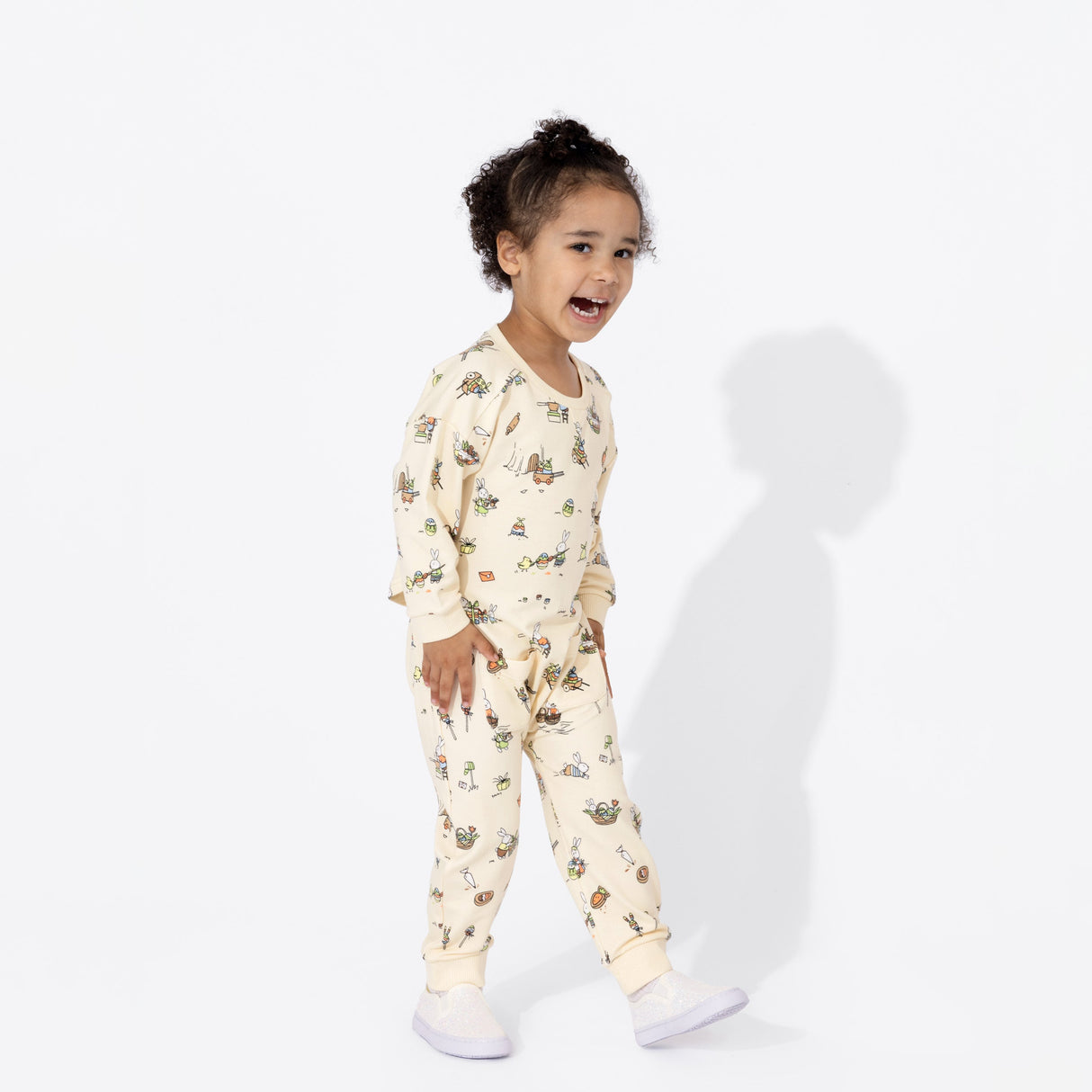 Bunny Workshop French Terry Daywear Romper - HoneyBug