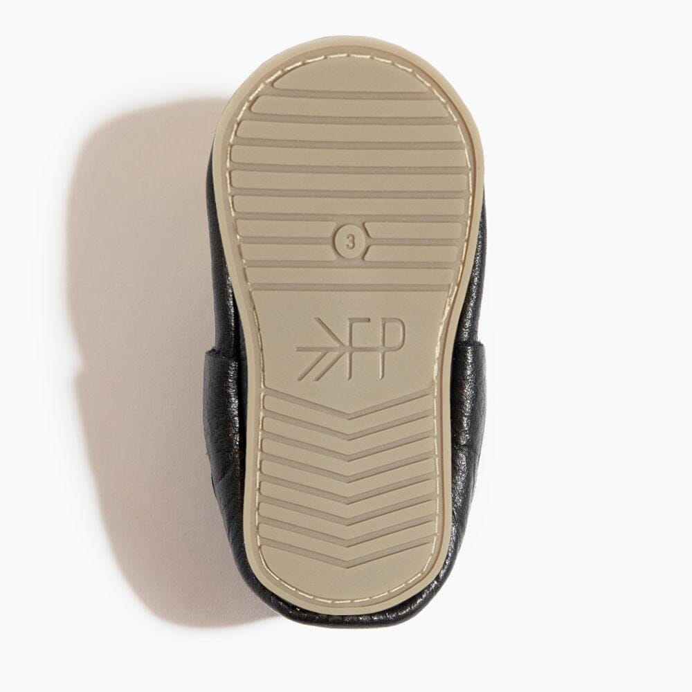 Ebony Mary Jane Baby Shoe - HoneyBug