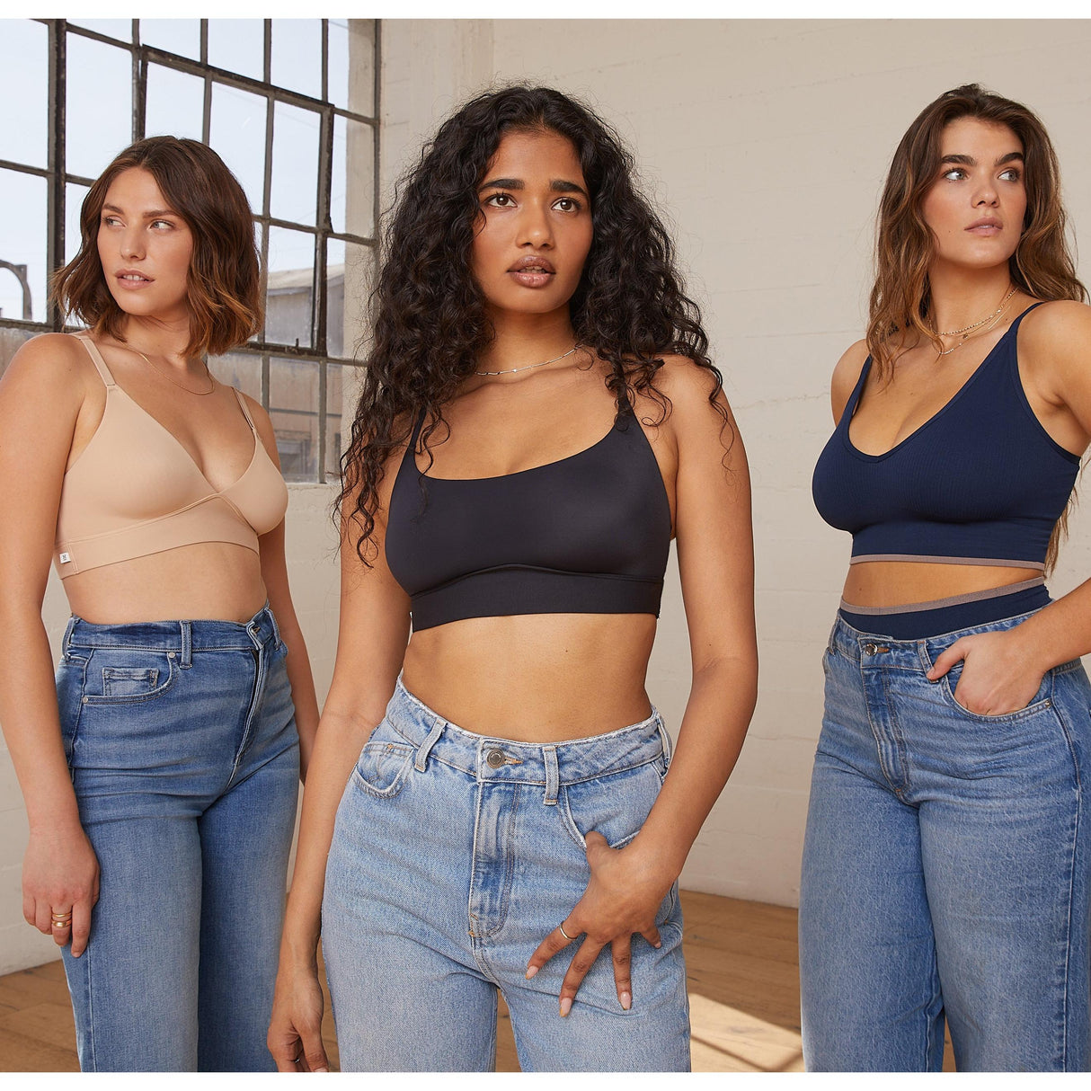 Bliss Scoop Bralette - Black - HoneyBug