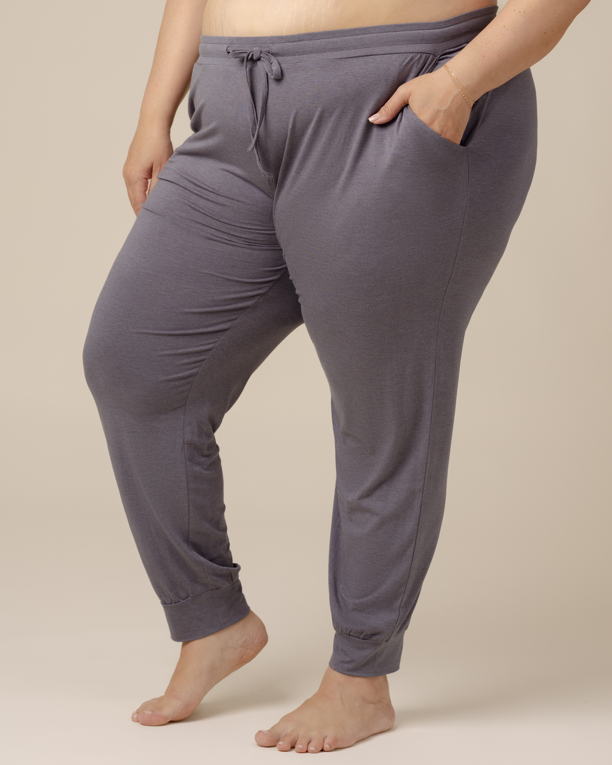 Everyday Lounge Jogger | Heathered Granite - HoneyBug