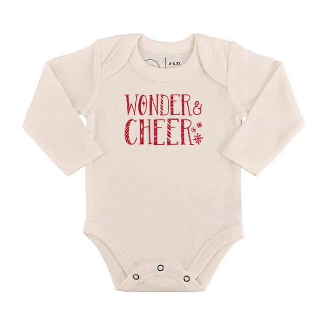 long sleeve graphic bodysuit | wonder and cheer - HoneyBug