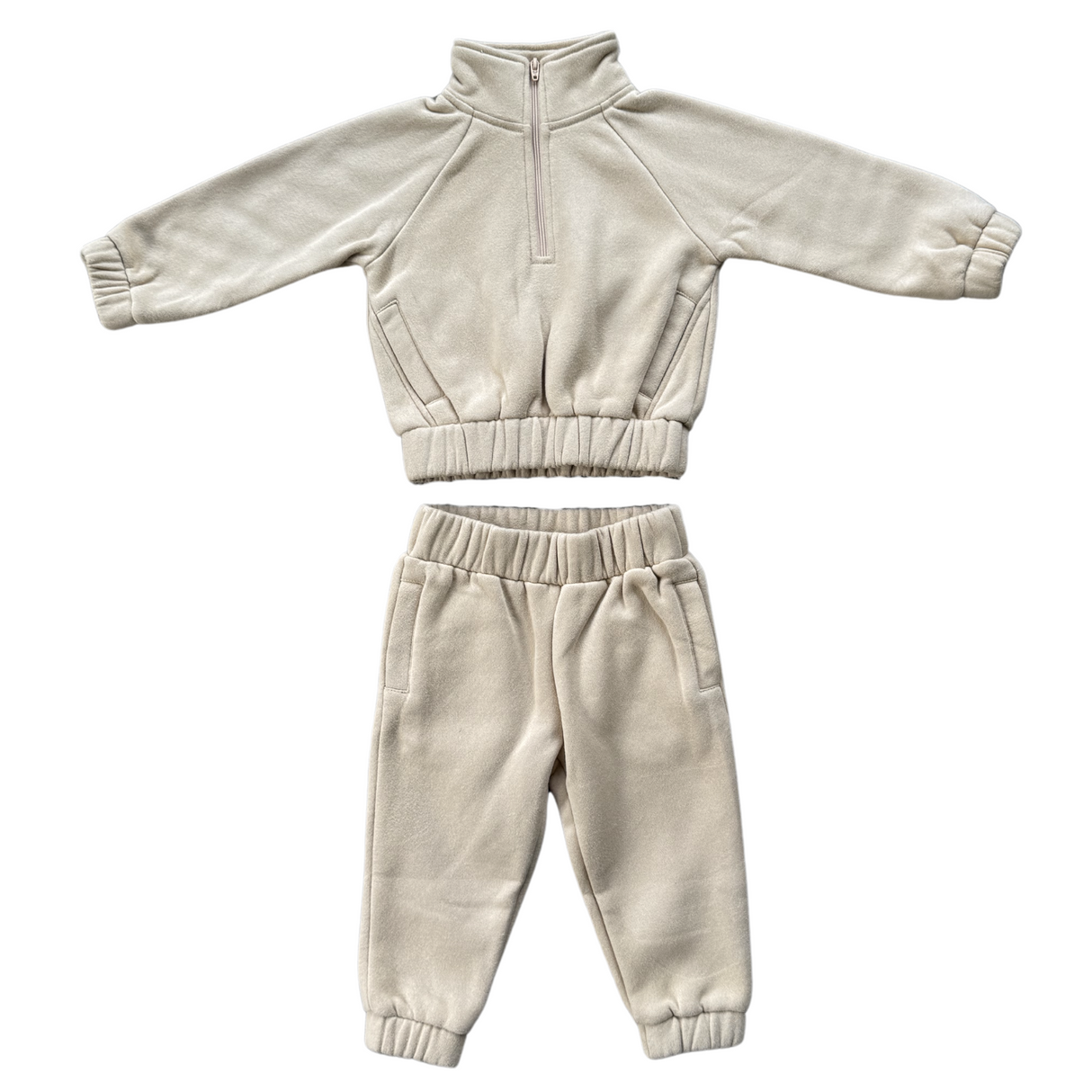 Fleece Zip Set - HoneyBug