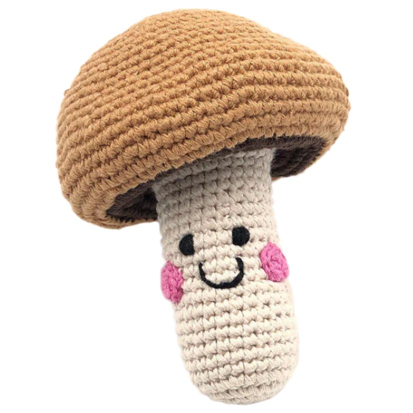 Friendly Mushroom Rattle - HoneyBug