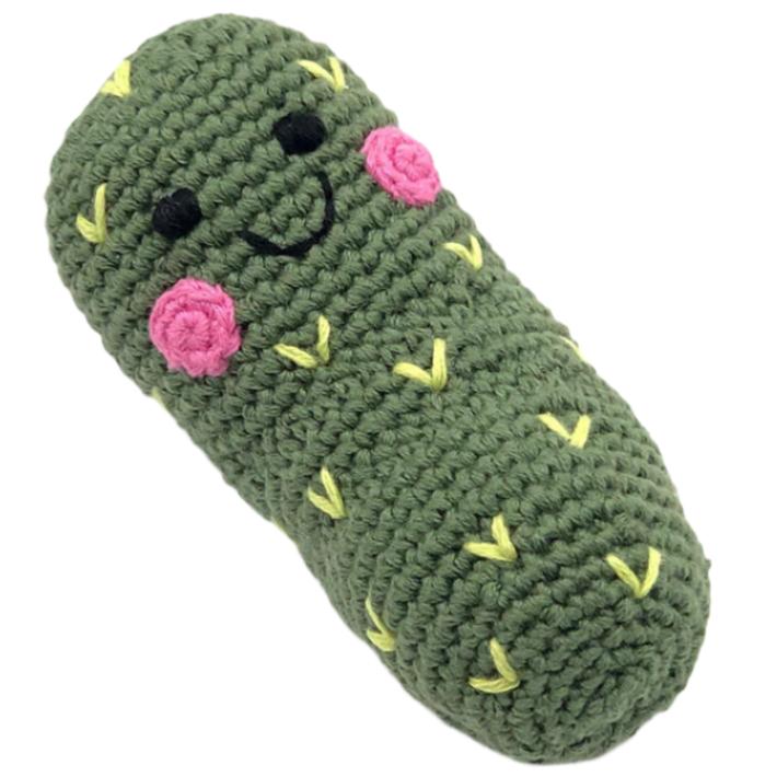 Friendly Pickle Rattle - HoneyBug