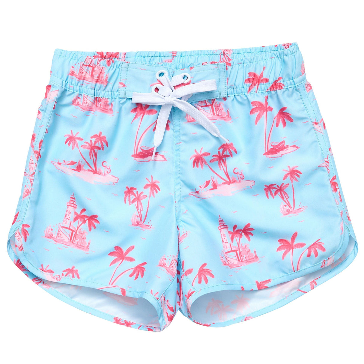 Lighthouse Island Sustainable Board Shorts - HoneyBug