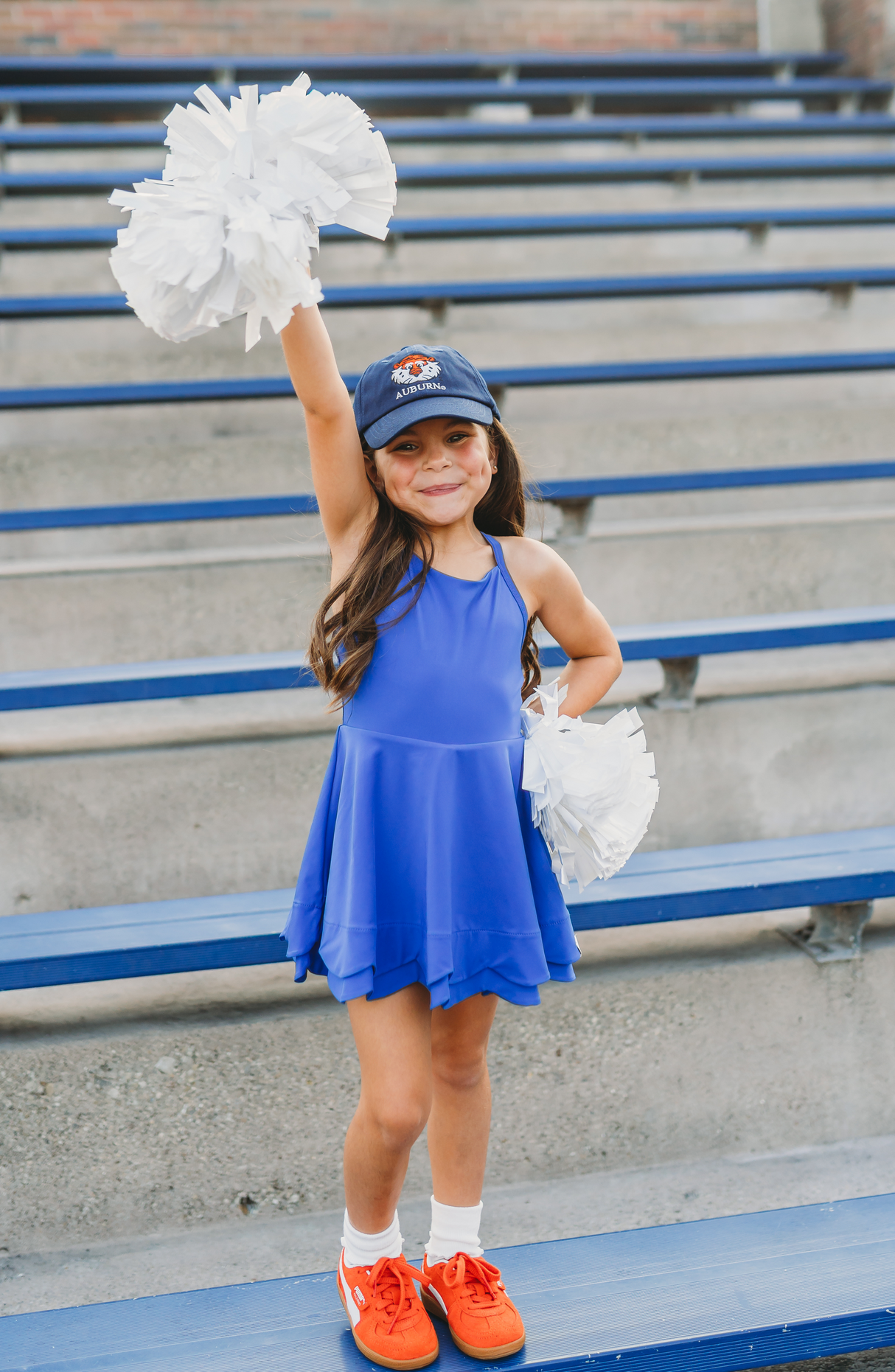 Officially Licensed Auburn Tigers Bow Baseball Hat (Baby/Toddler)