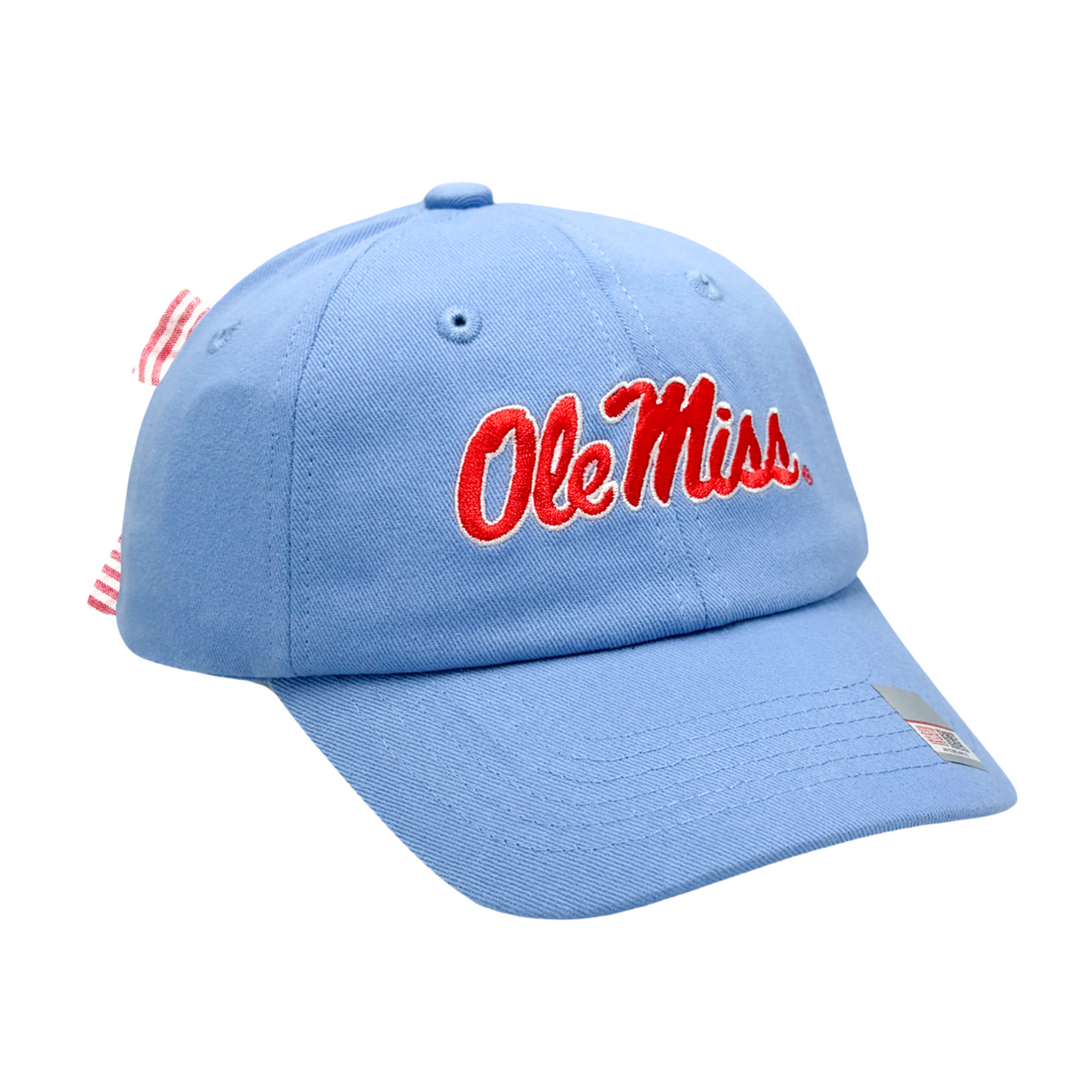 Officially Licensed Ole Miss Bow Baseball Hat (Youth)