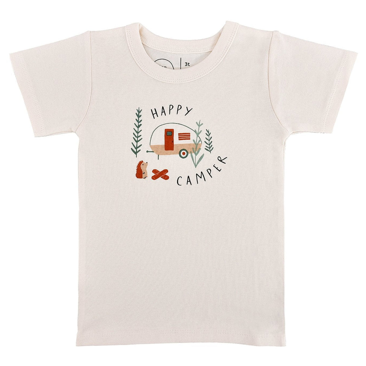 graphic tee | happy camper - HoneyBug