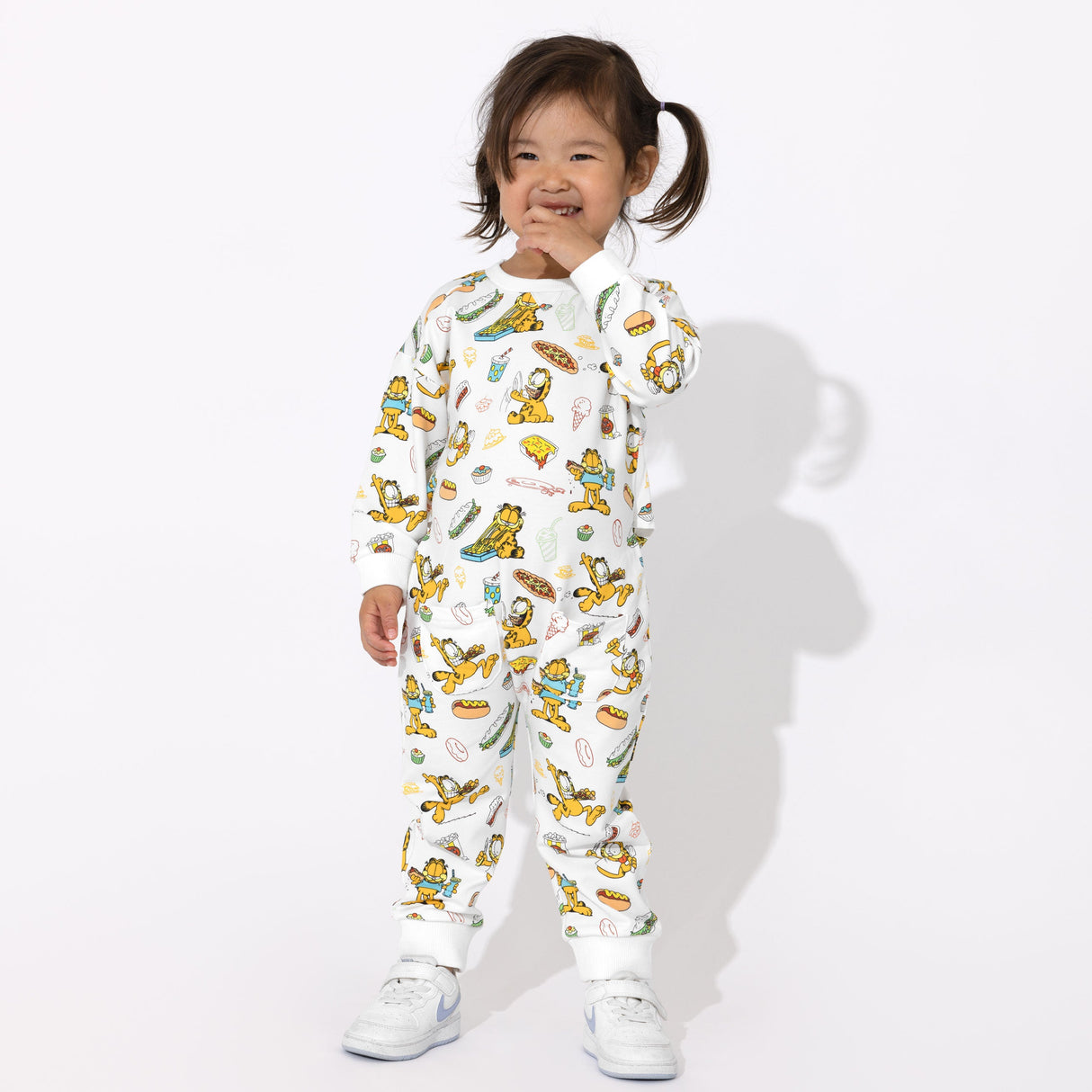 Garfield: Snack Attack Bamboo Terry Daywear Romper - HoneyBug