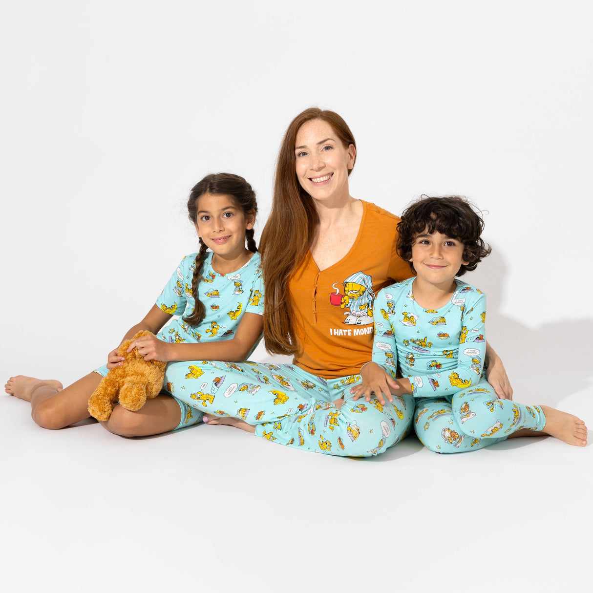Garfield: Lazy Mondays Bamboo Kids Pajama Short Set - HoneyBug