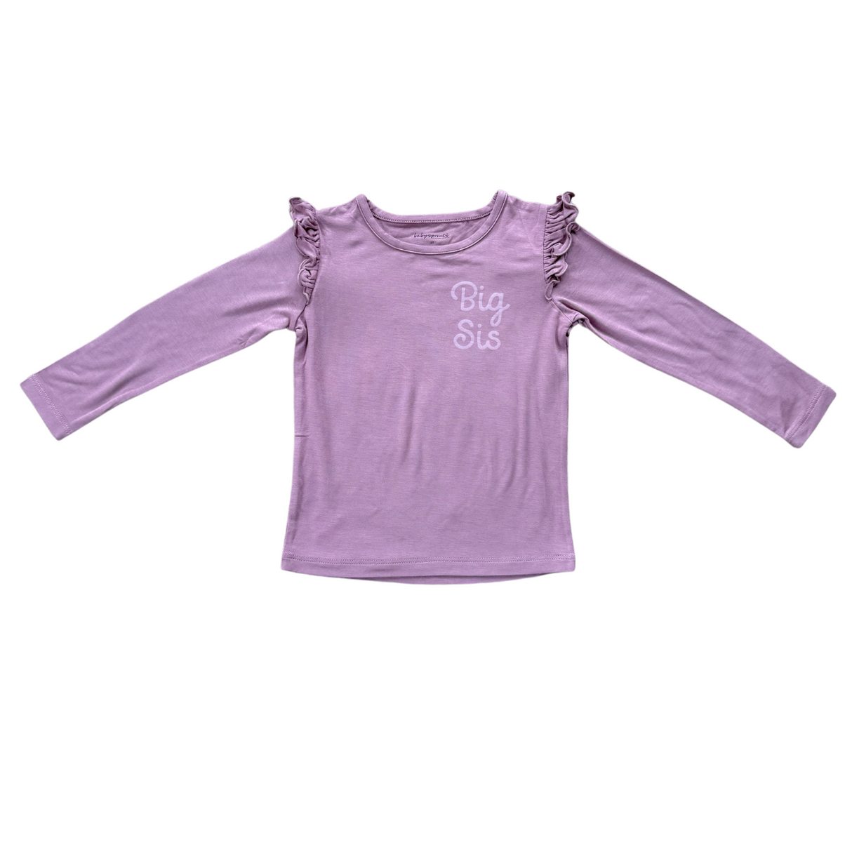 Girl's Long Sleeve Ruffle Top