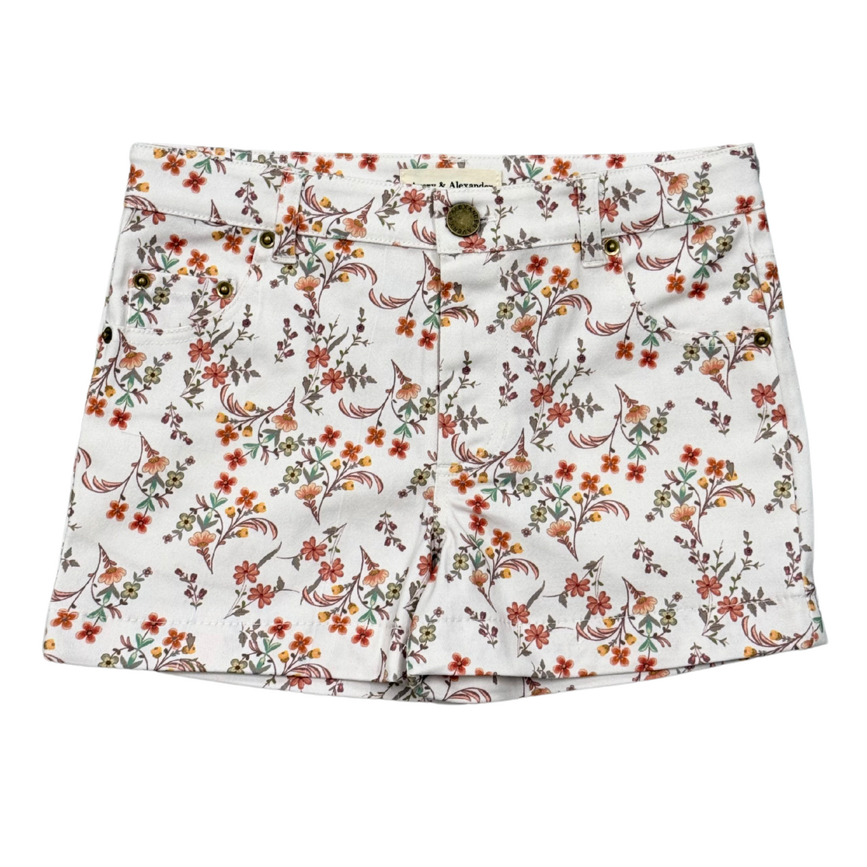 Girl's Printed Twill Shorts