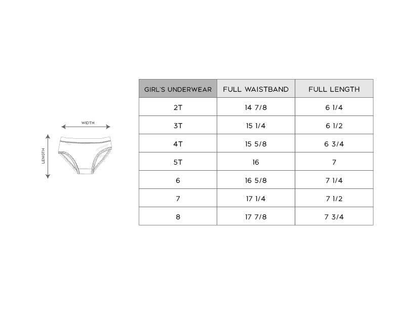 Girl's Underwear - HoneyBug