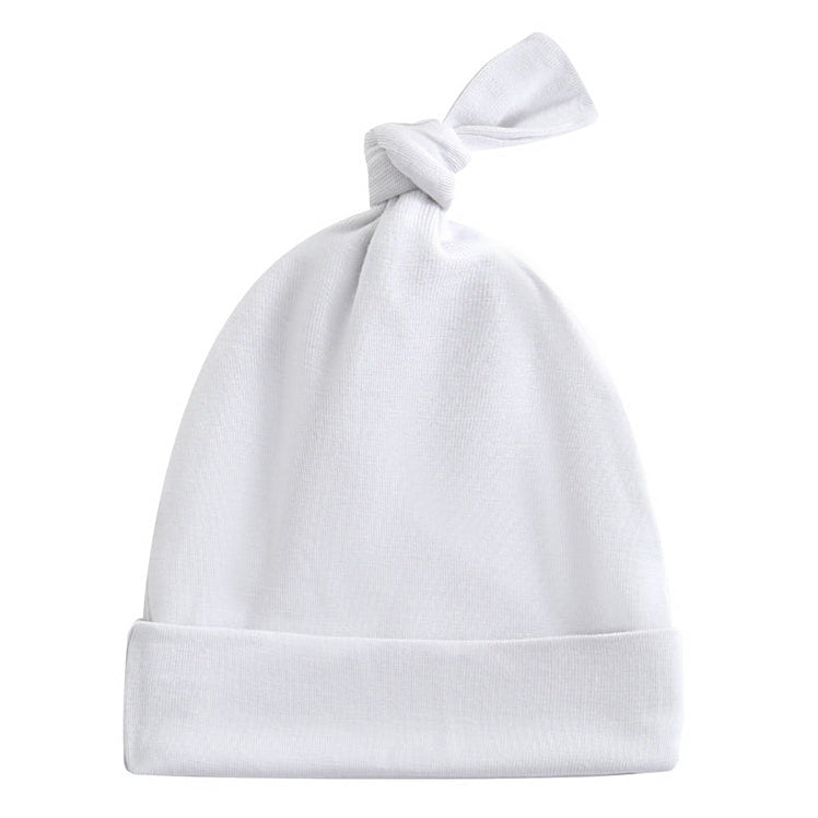 Comfy Gray Baby Beanie Hat - HoneyBug