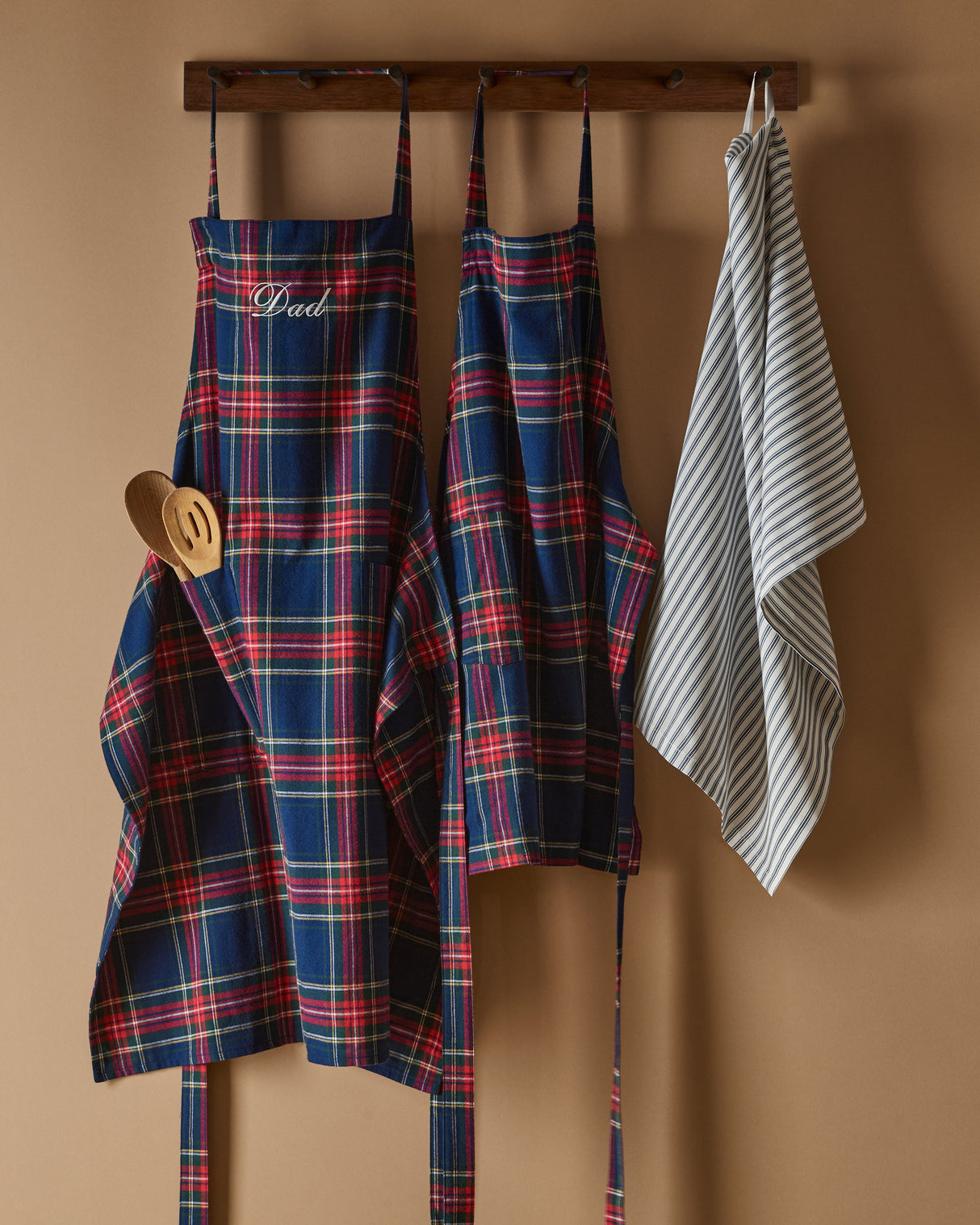 Kid's Apron in Windsor Tartan - HoneyBug
