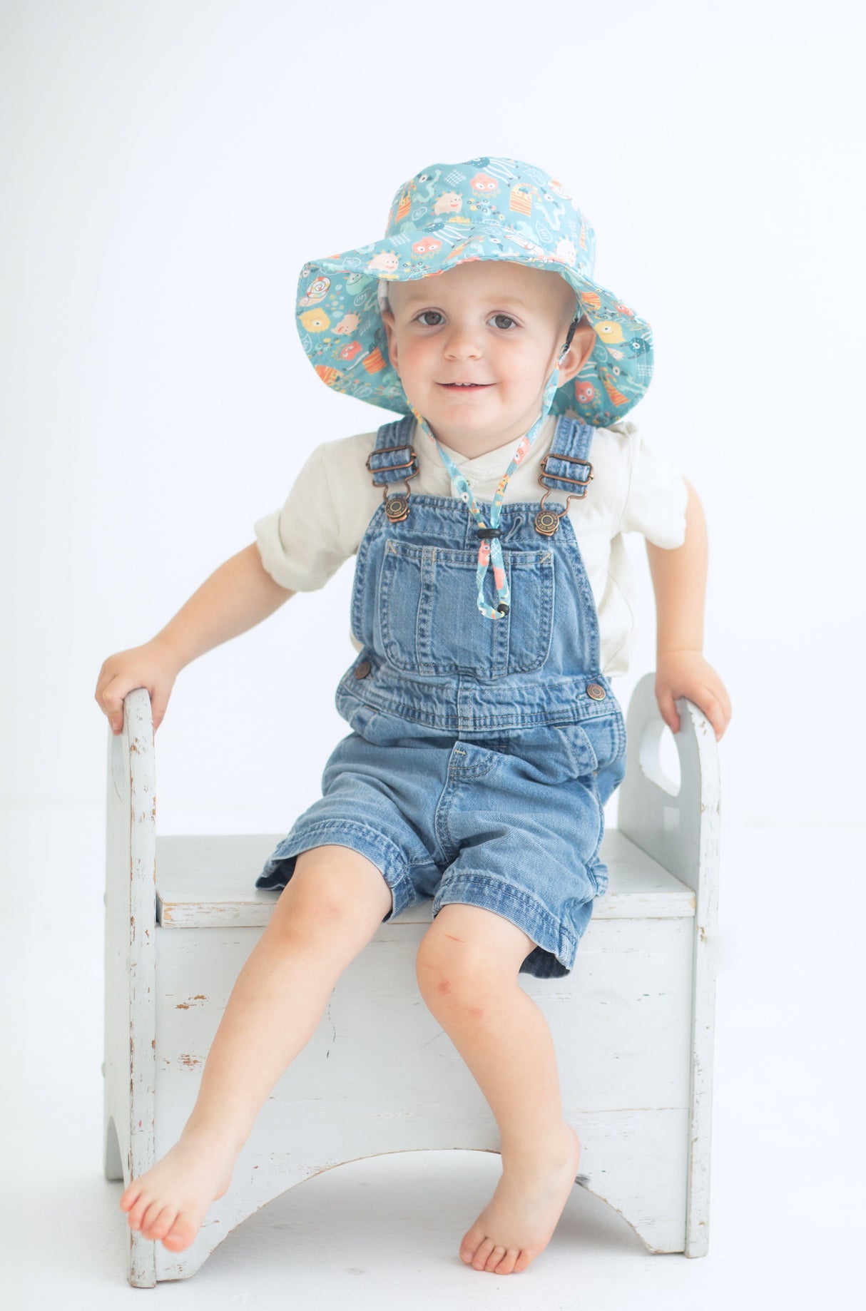 Baby & Kid Sun Hat - Monster Party - HoneyBug
