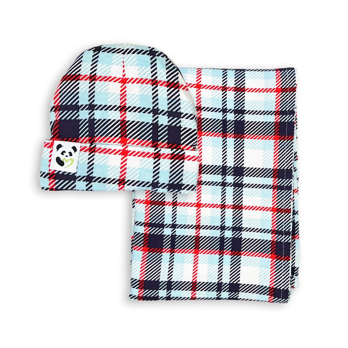 Bamboo Swaddle & Beanie Set - HoneyBug