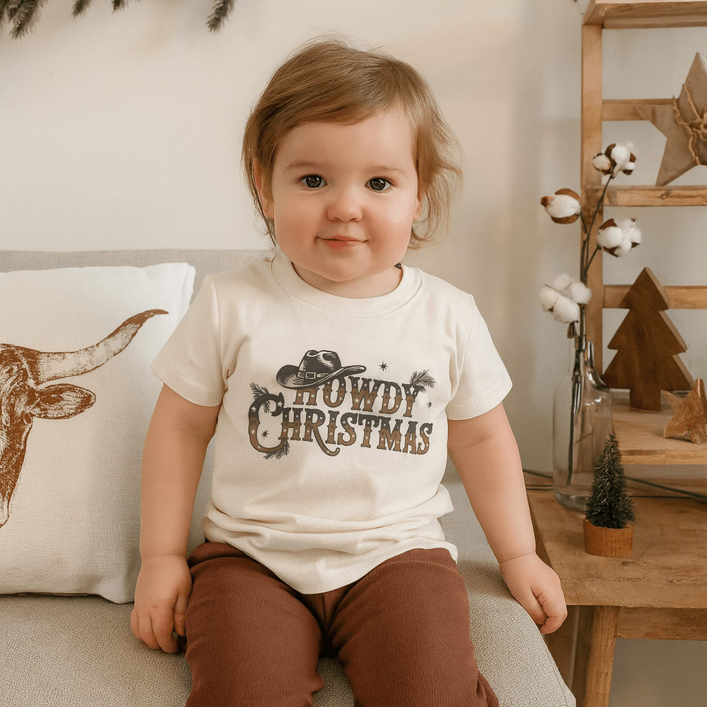 graphic tee | howdy christmas - HoneyBug