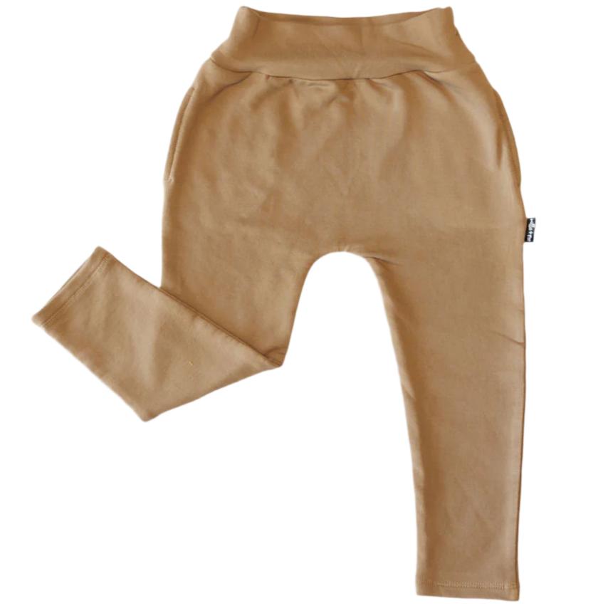 HAREM PANTS- Mocha - HoneyBug