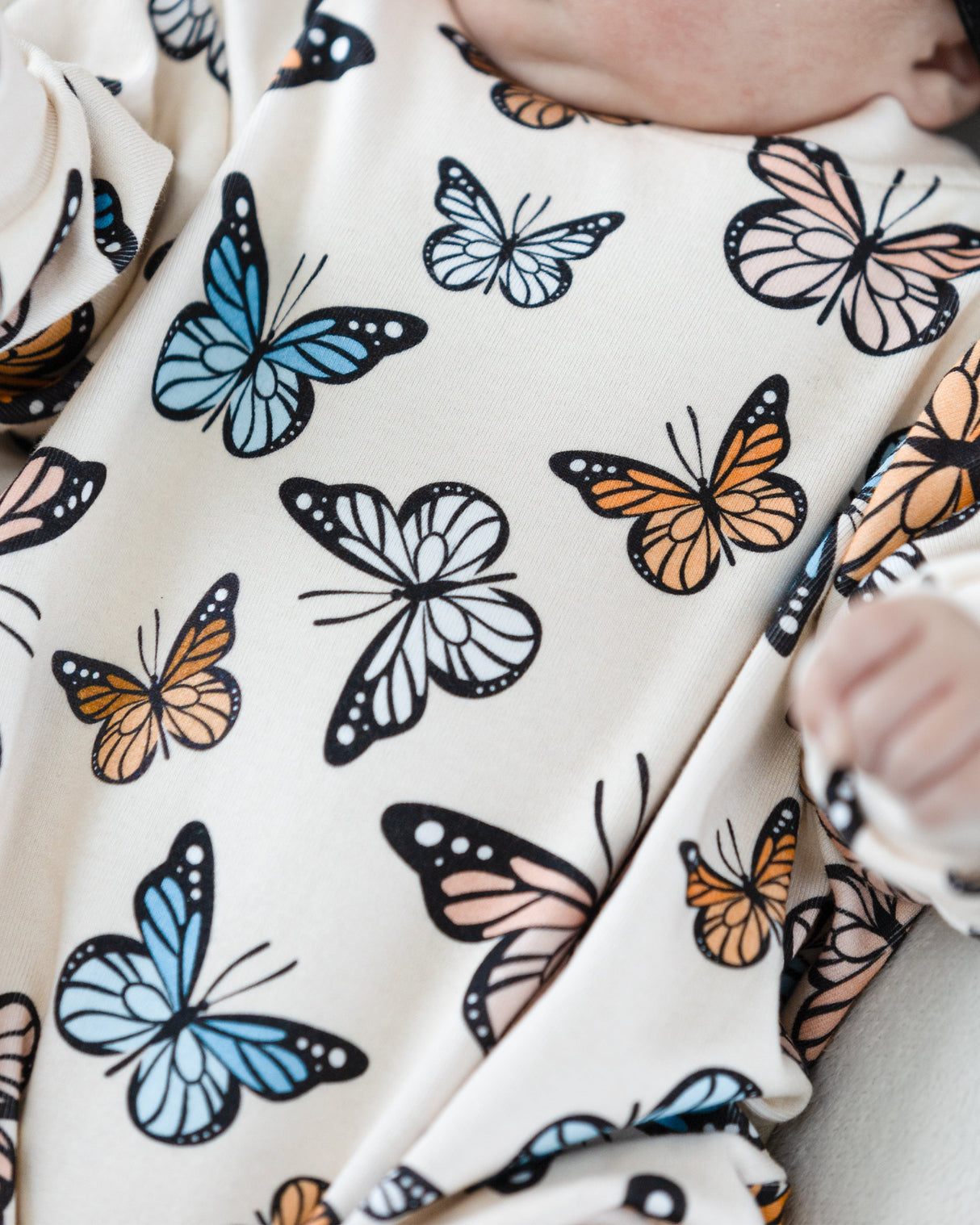 Bubble Romper | Butterflies - HoneyBug