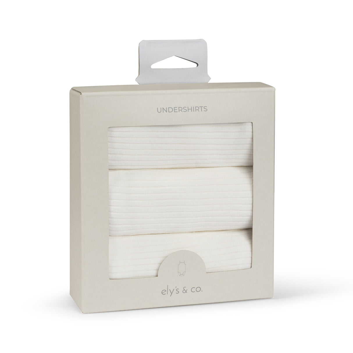 3 Pack Ribbed Spaghetti Strap Undershirts - HoneyBug