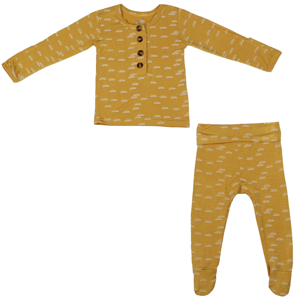 Softest 2 Piece Set - Sunshine - HoneyBug