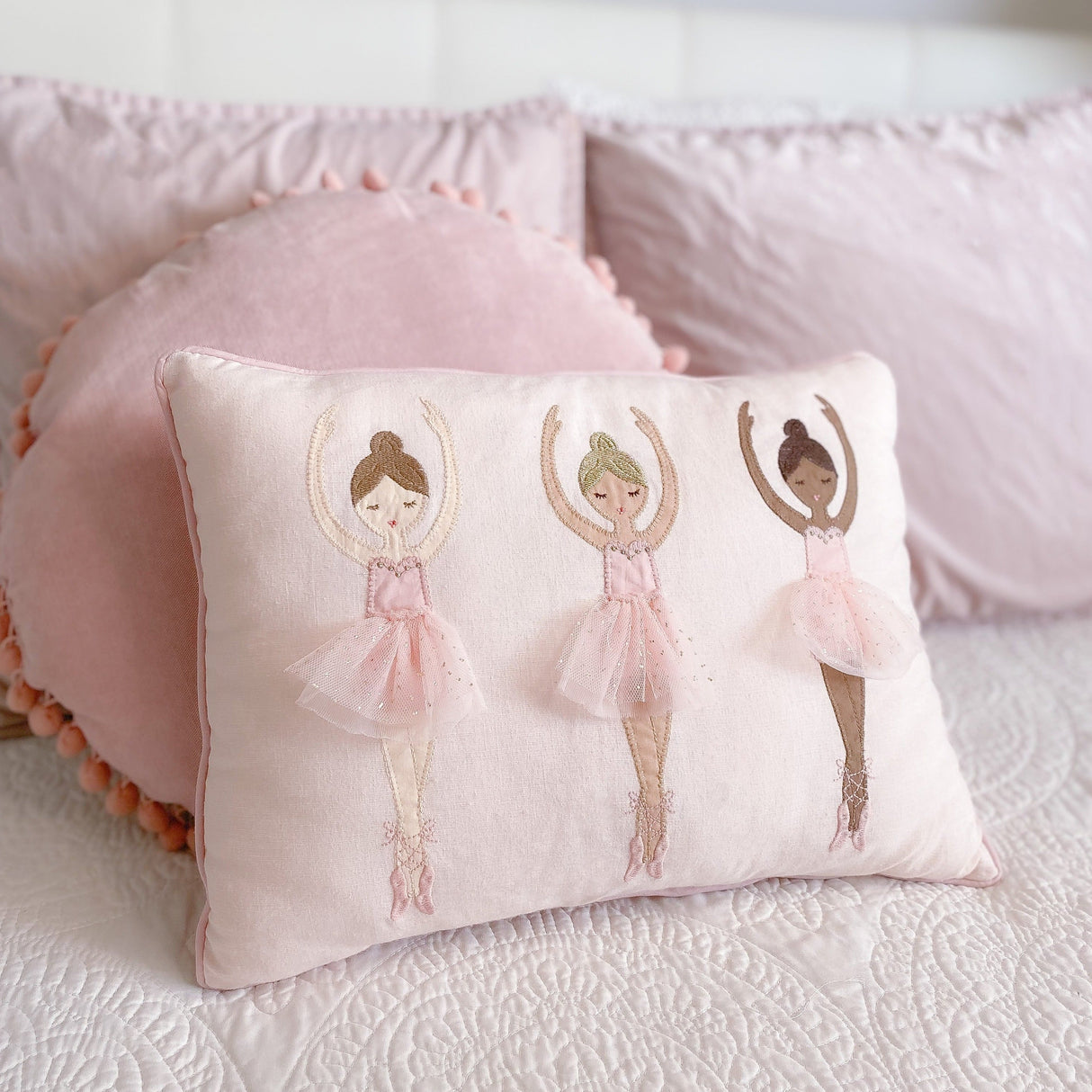 Ballet Lumbar Pillow - HoneyBug