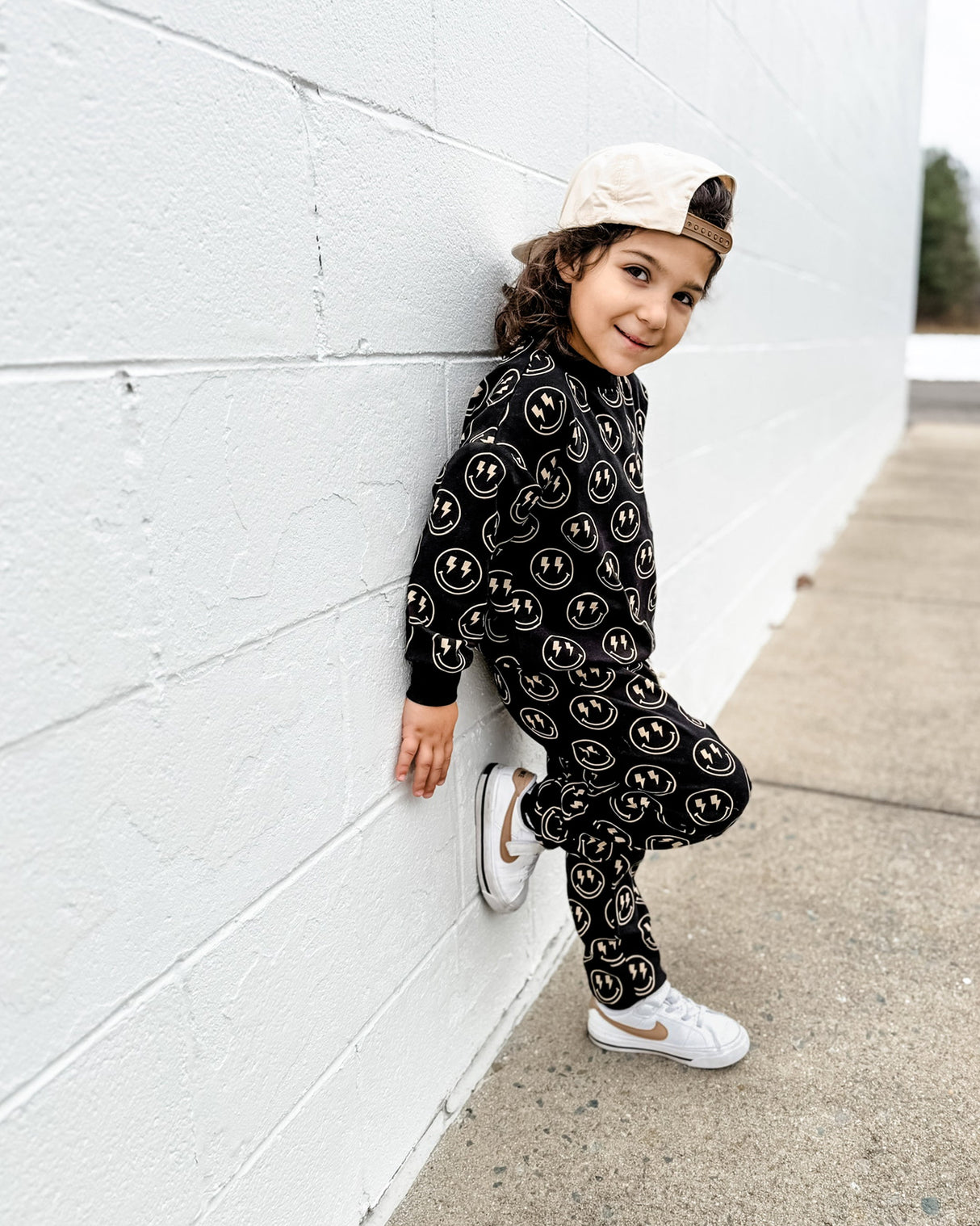 Jogger Set | Electric Smiley - HoneyBug