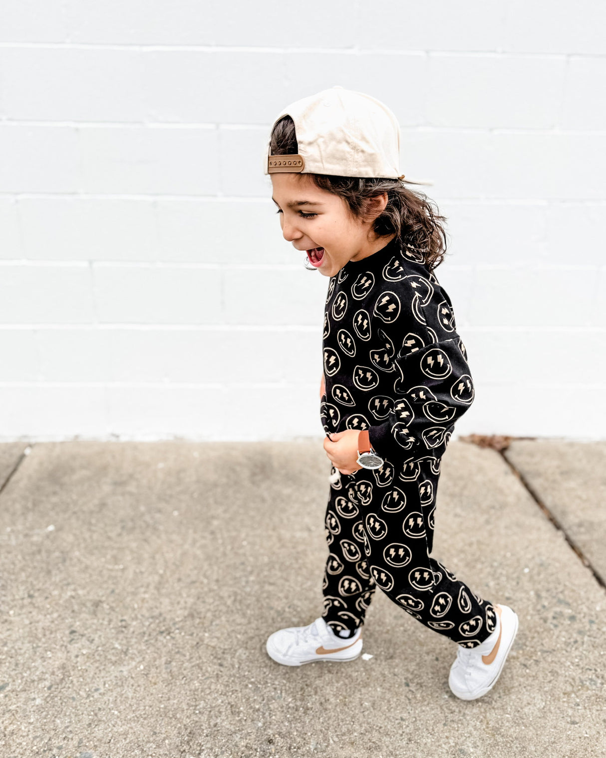 Jogger Set | Electric Smiley - HoneyBug