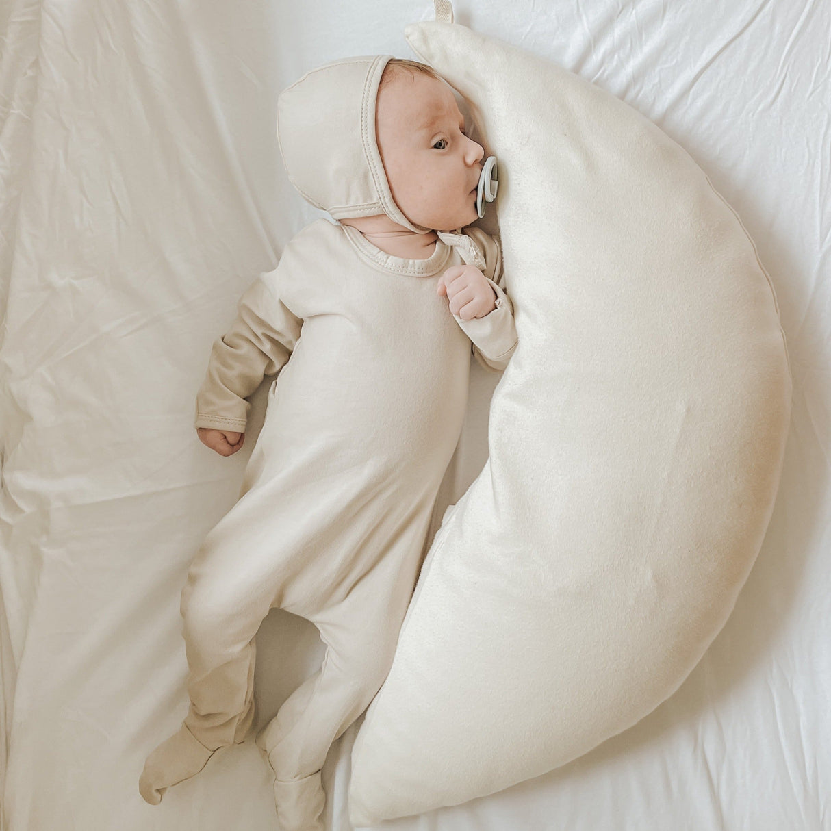 Crib Sheet Set - Solid White - HoneyBug