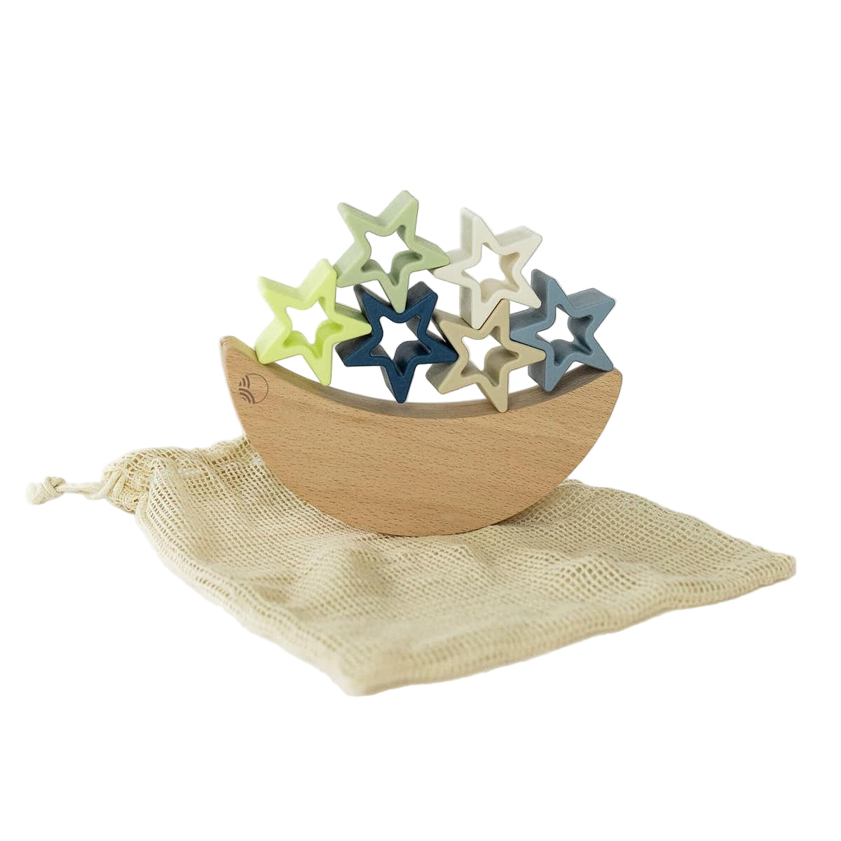 Moon & Stars Stacking Set - HoneyBug