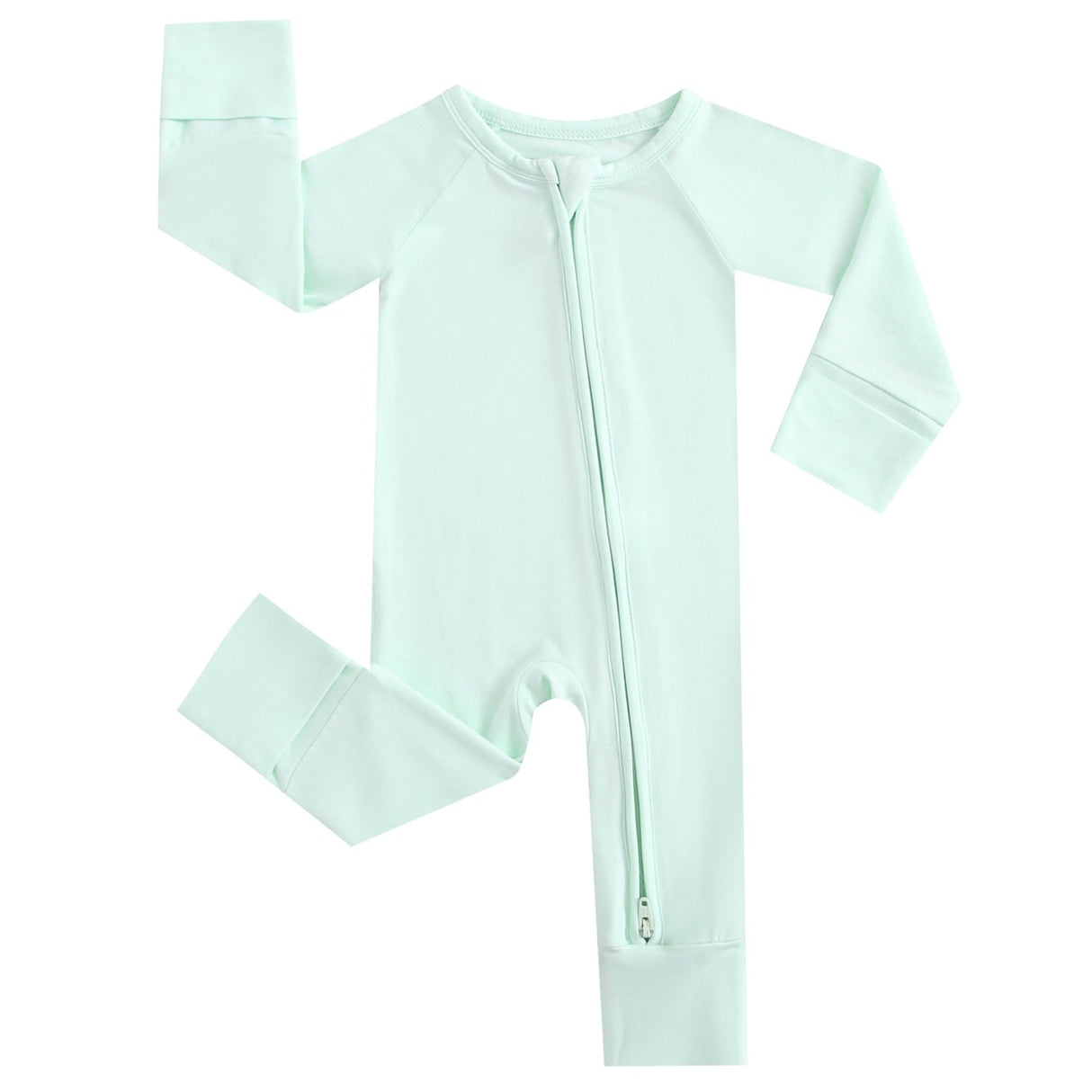 Meadow Zippered Baby Romper - HoneyBug