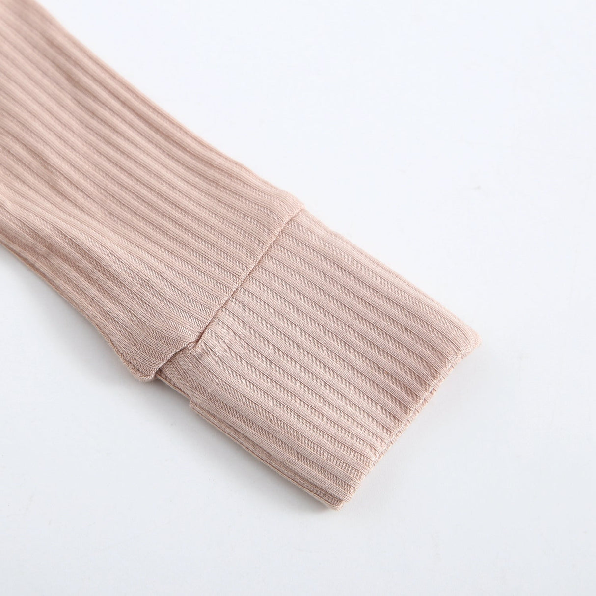 Maple Ribbed Zippered Baby Romper