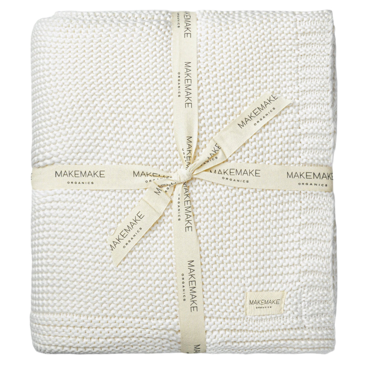 Chunky Knit Throw Blanket - Ivory - HoneyBug