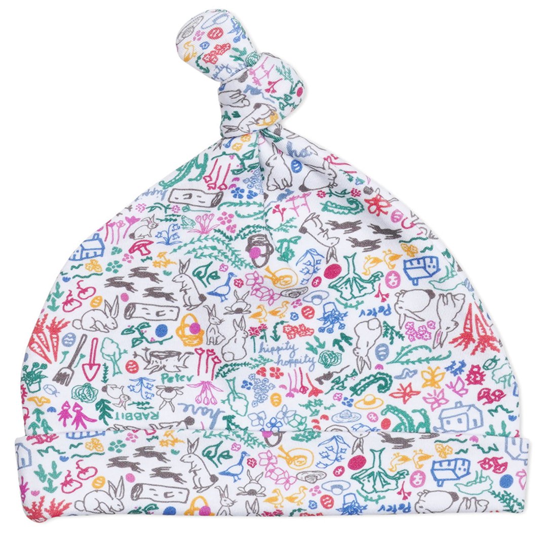 Bunny Garden Baby Hat - HoneyBug